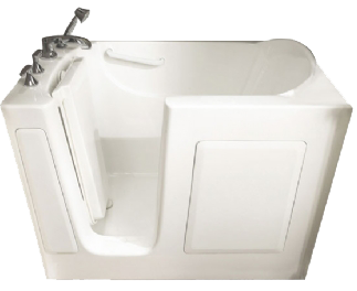 Walk In Tub Inward Opening Door Gelcoat Combo Massage Model 3151